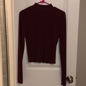 Maroon long sleeve